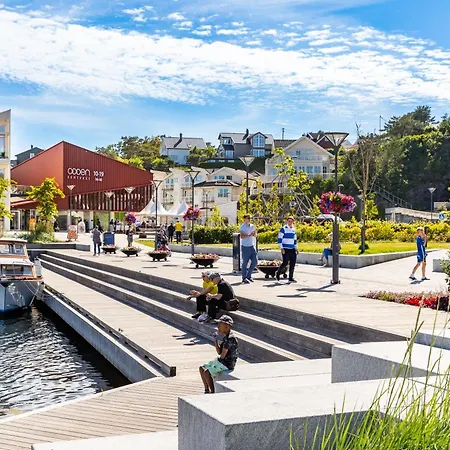 호텔 Home Hotel Grimstad